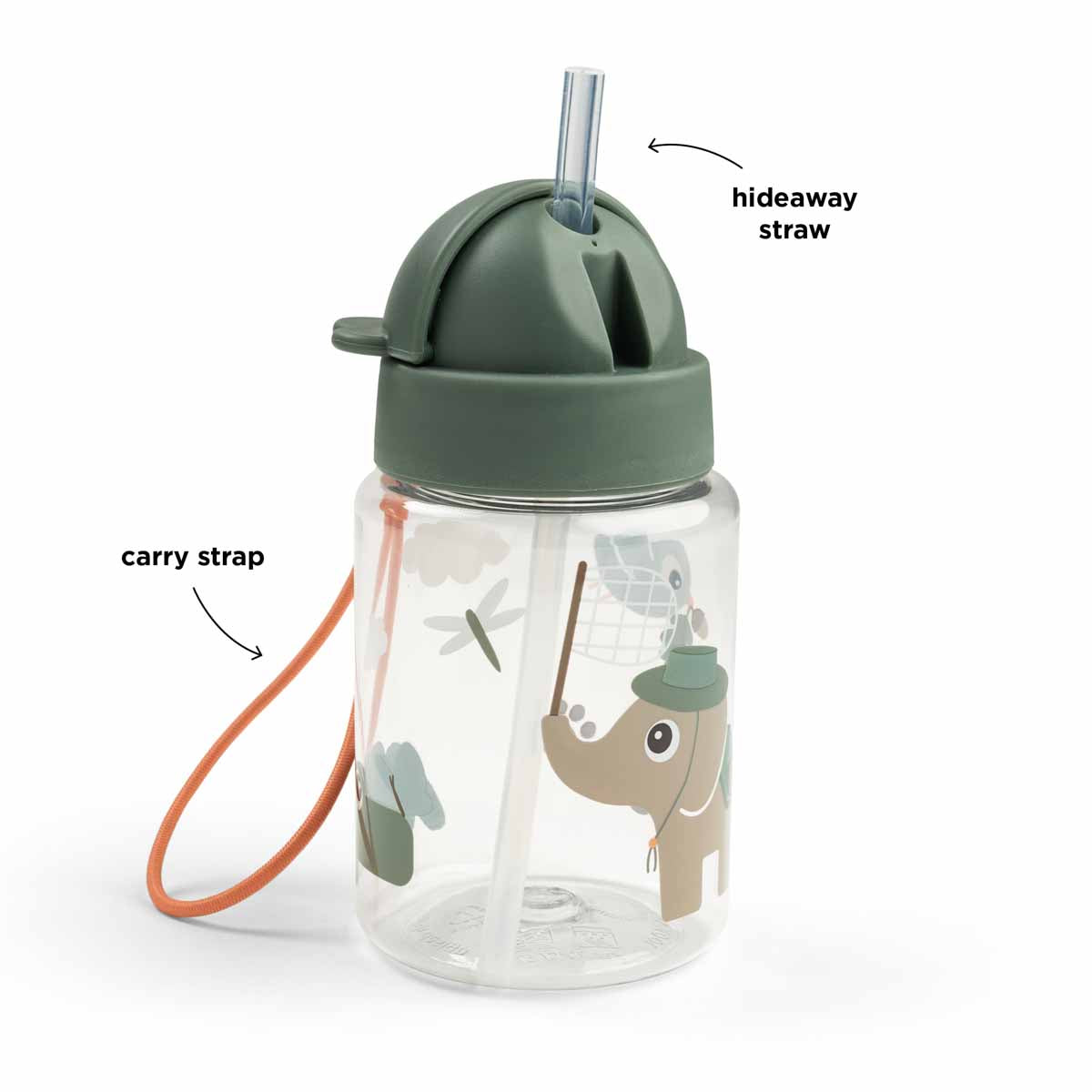tiny trails insulated lunch kit - 2,8 L - green