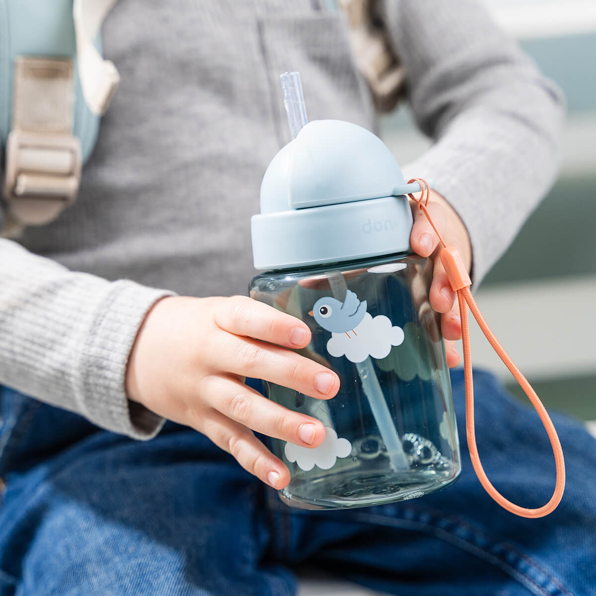 Straw - Straw bottle - 12 cm