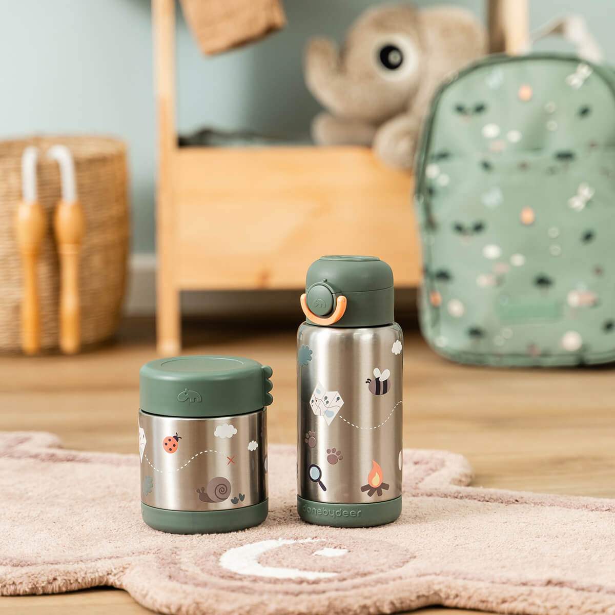 Isoliergefäß - Tiny trails - Grün - 300 ml