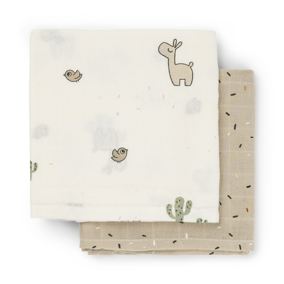 Paquet de 2 lavettes - Lalee - Sand