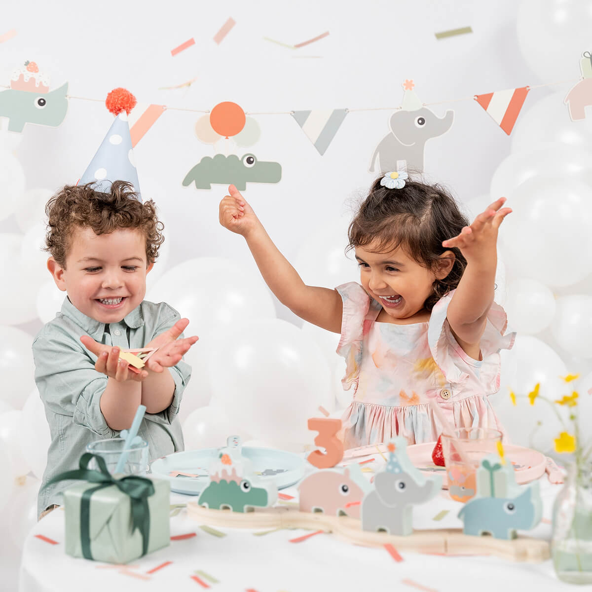 Foodie spisesæt - Celebration - Pudder