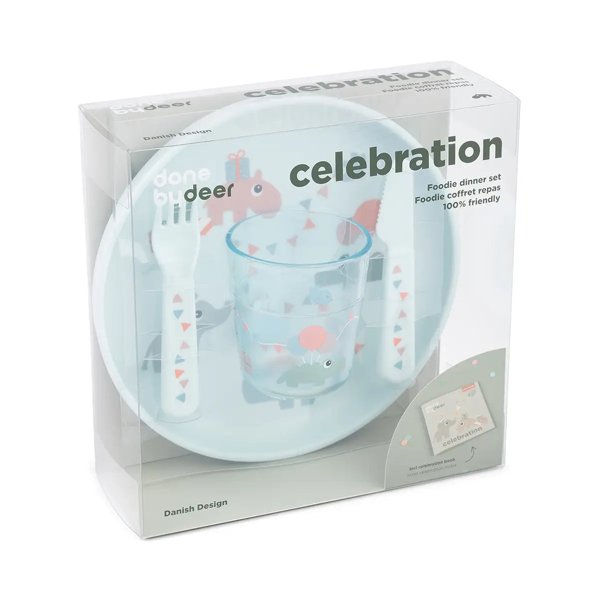 Foodie spisesæt - Celebration - Pudder
