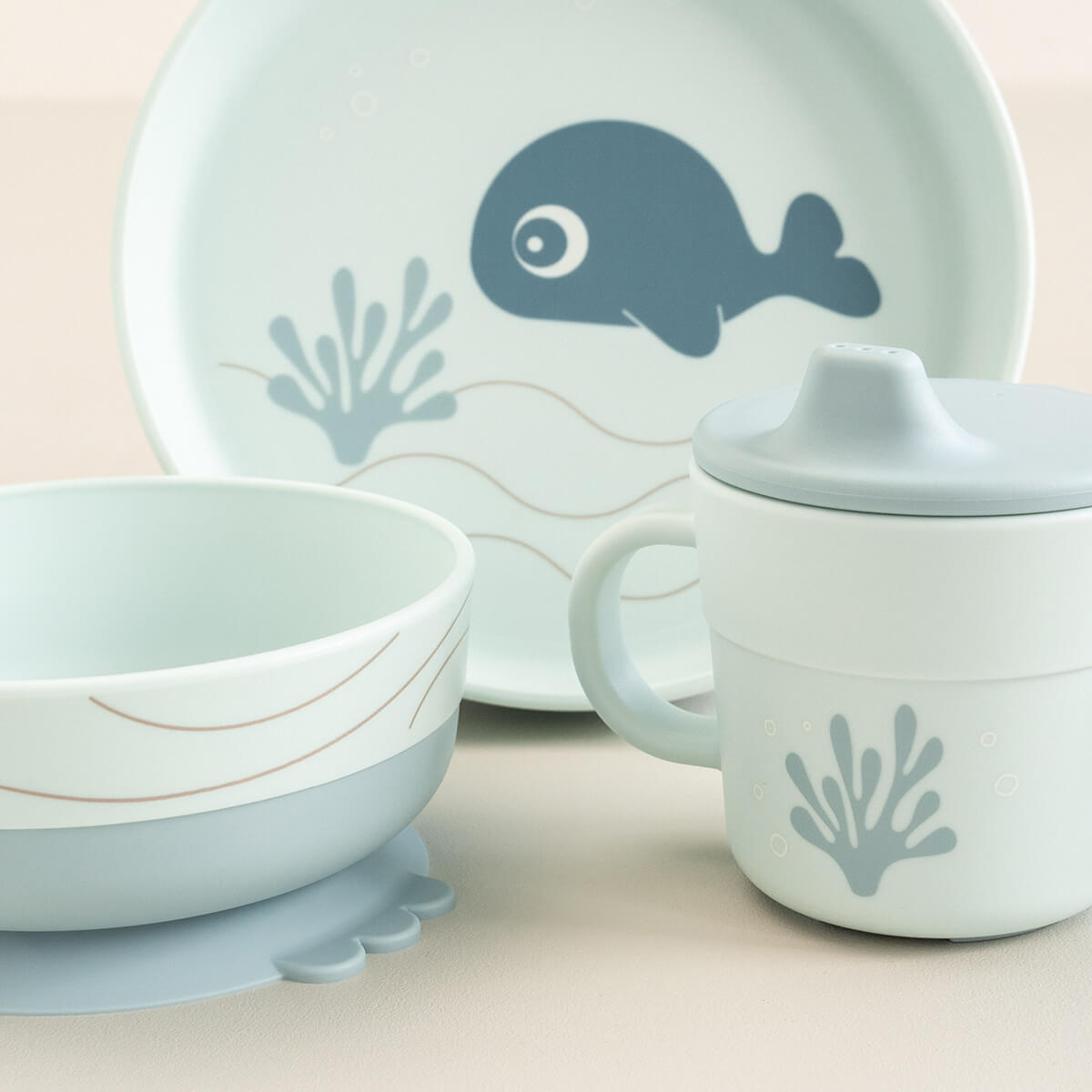 Foodie Geschirr-Set - Wally - Blau