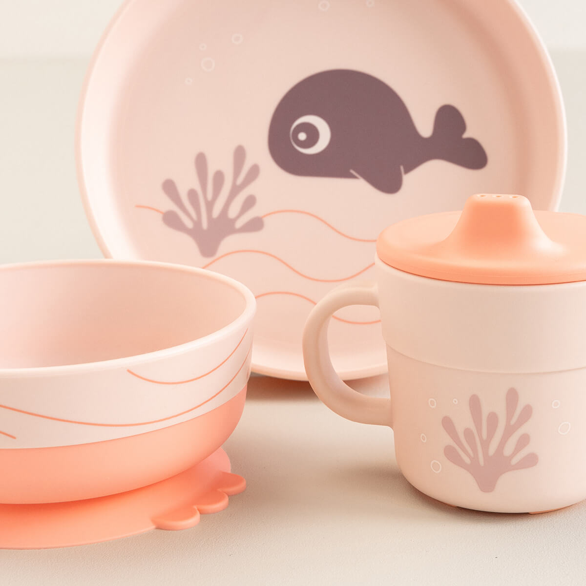 Foodie Geschirr-Set - Wally - Rosa