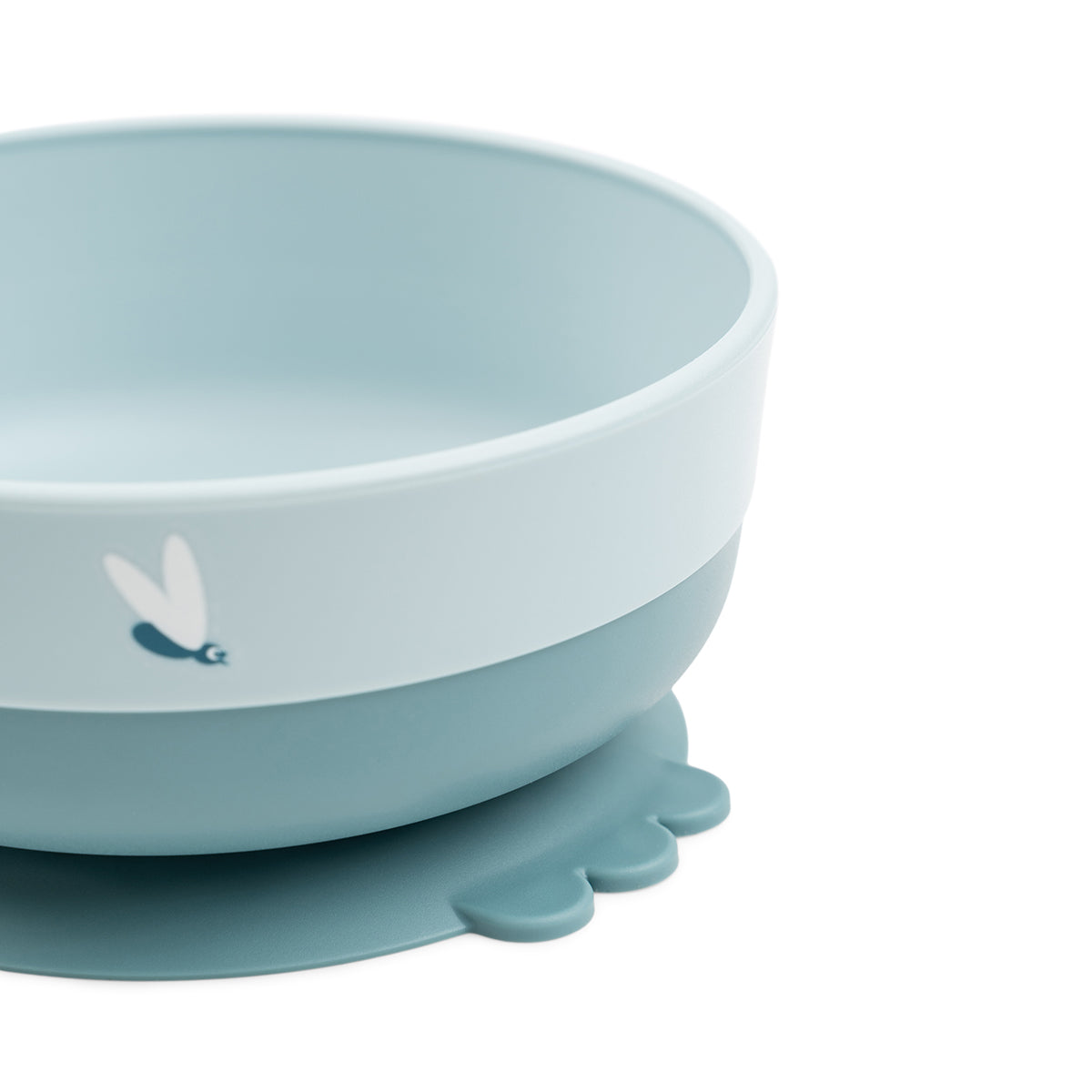 Foodie first meal Geschirr-Set m. Saugfuß - Elphee - Blau