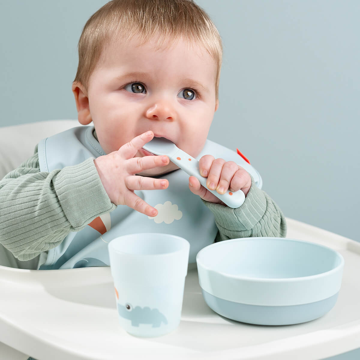 Foodie første spisesæt - Playground - Pudder