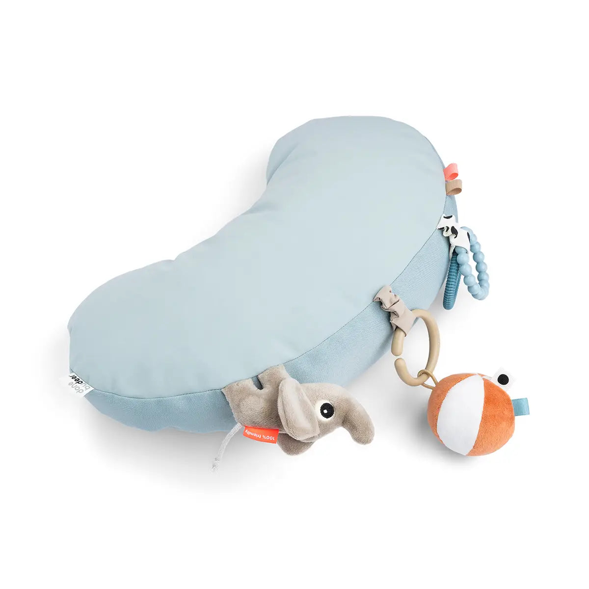 Coussin d'éveil Tummy time - Playground - Bleu