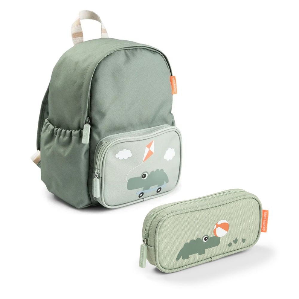 playground croco skoleduo - 7,5 L - grøn