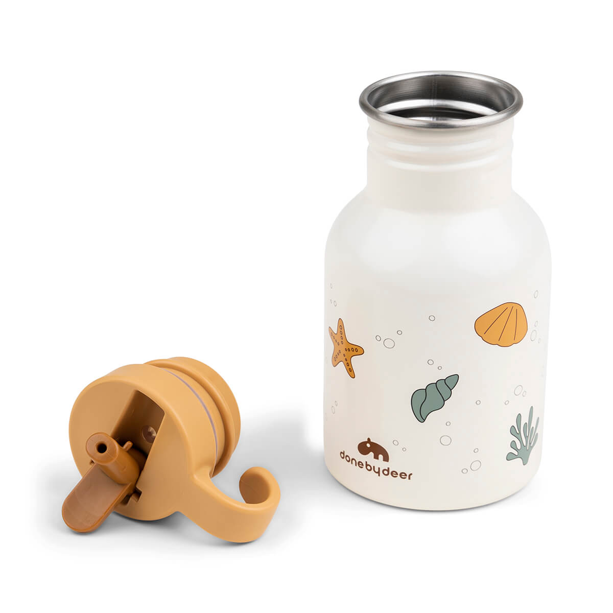 Edelstahl Flasche - Sea friends - Beige - 350 ml