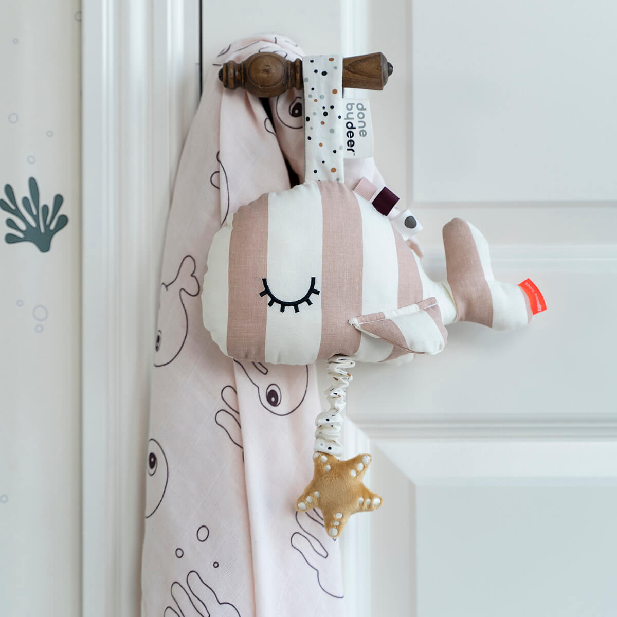 Musik Kuscheltier - Wally - Rosa