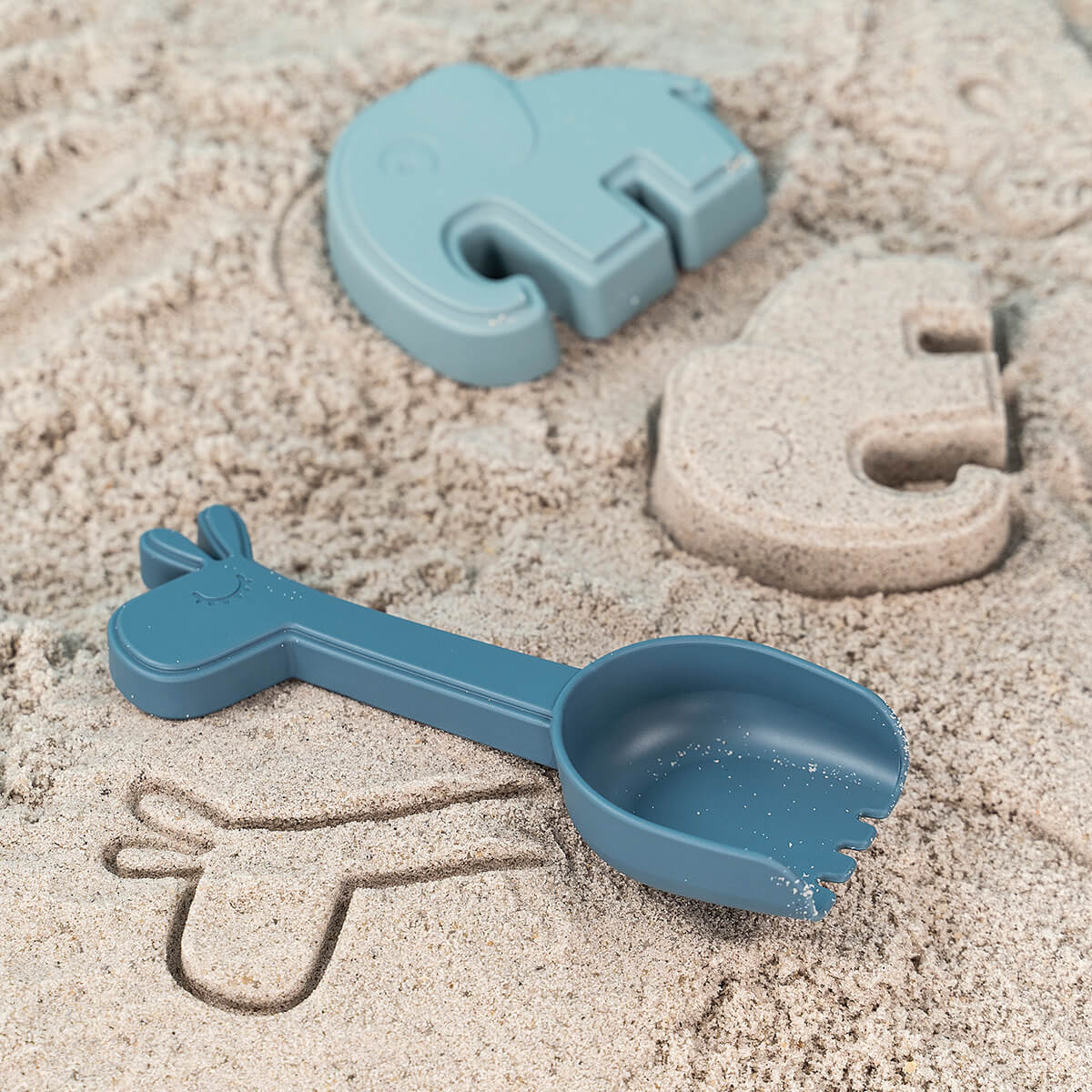 Sandspielzeug-Set 3-Stck. - Deer friends - Blau