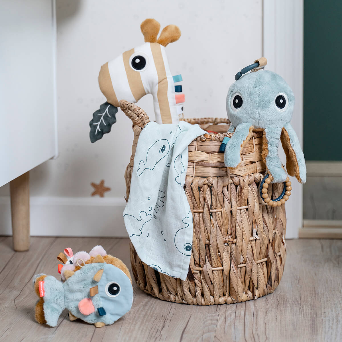Sensory baby book - Sea friends - Colour mix