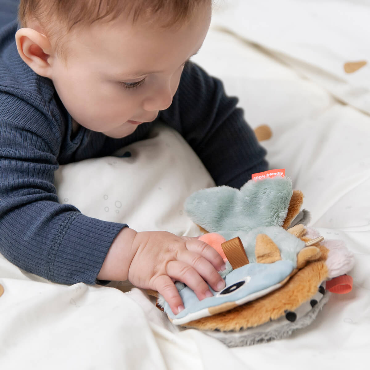 Sensory baby book - Sea friends - Colour mix