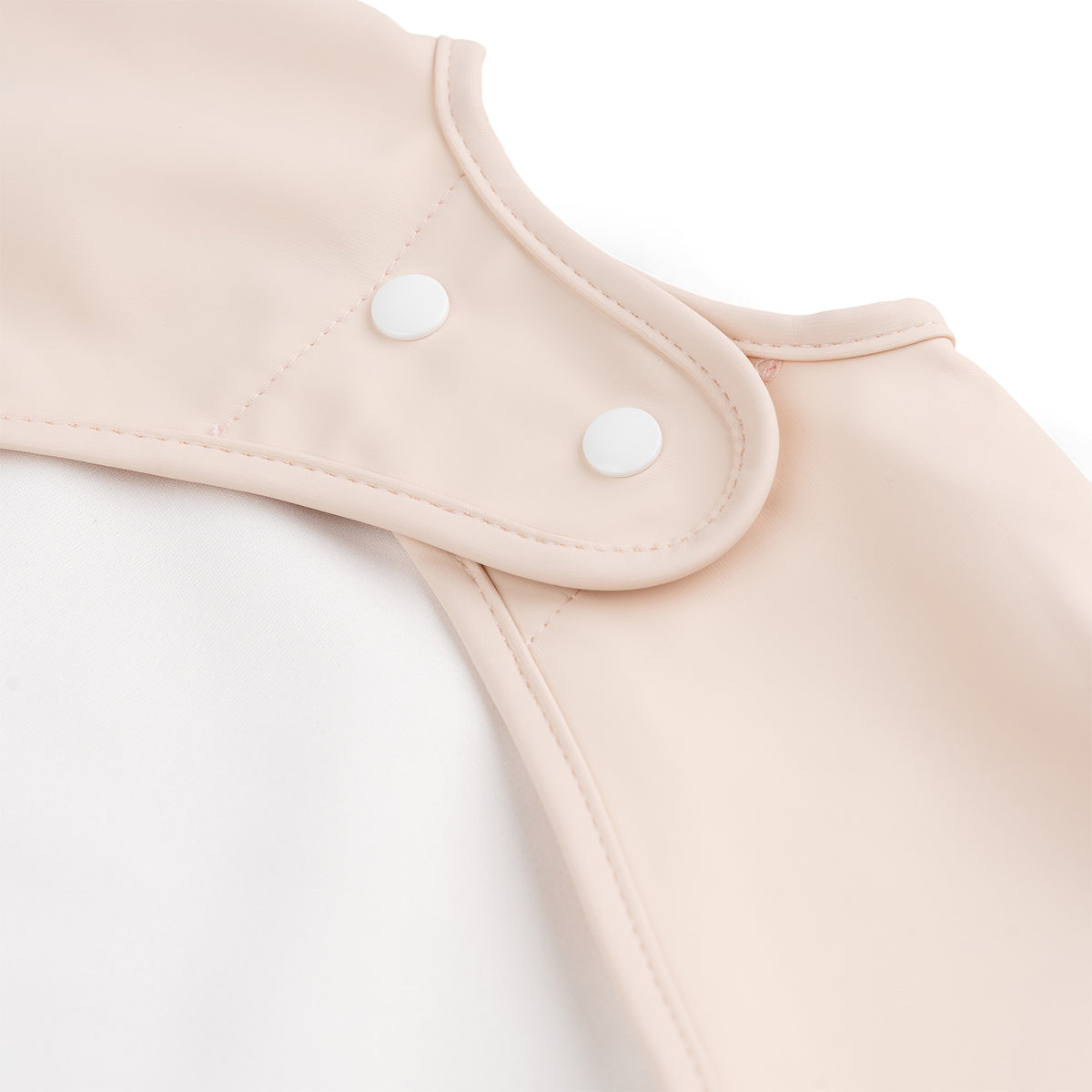 Sleeved pocket bib - Ozzo - Powder - Detail