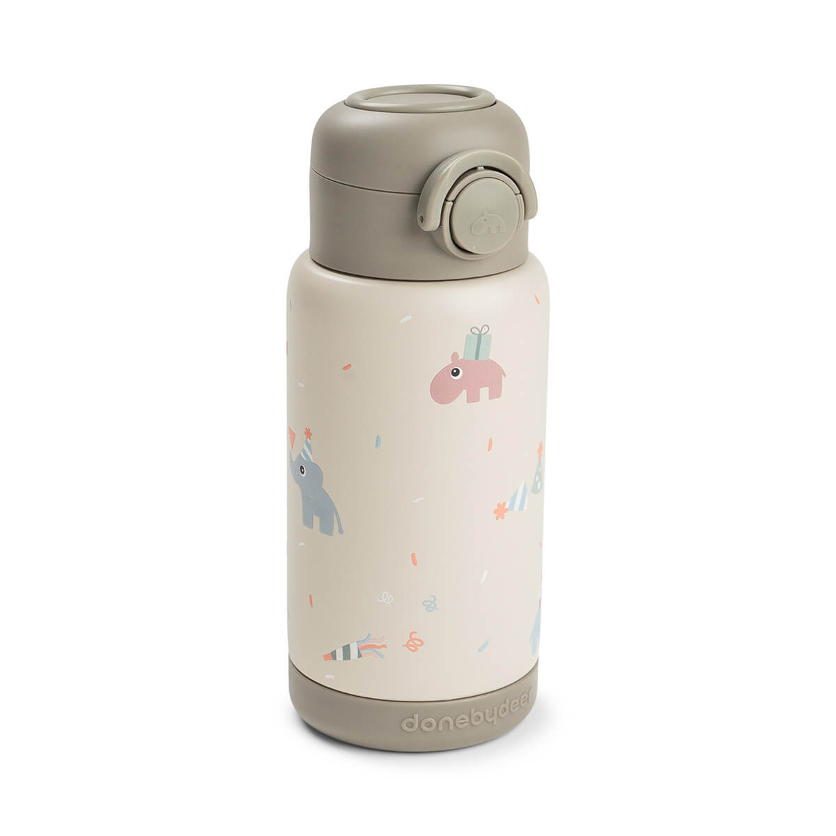 Insulated straw bottle - Celebration - Sand - 340 ml
