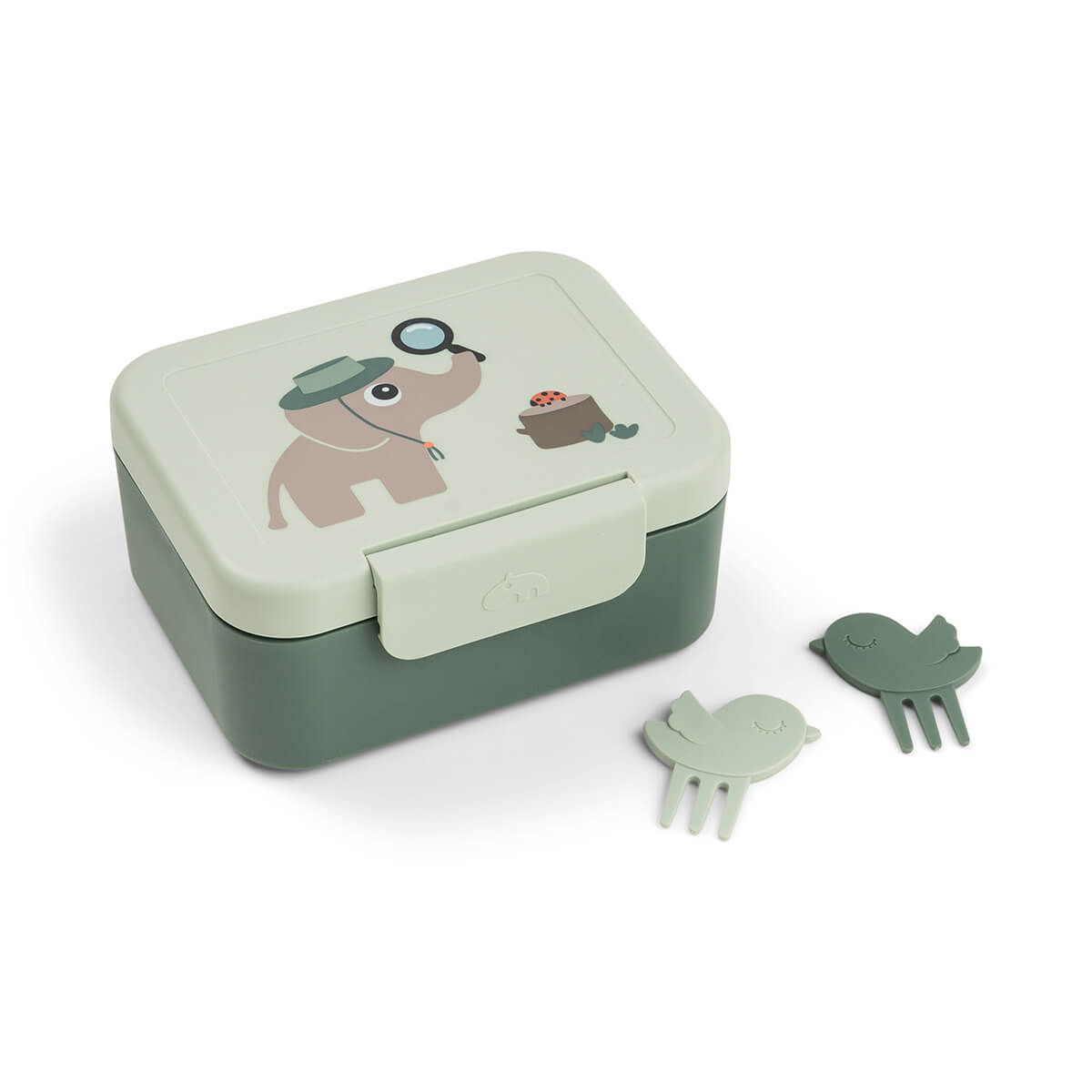 Lille madkasse med snackpicks - Tiny trails - Grøn