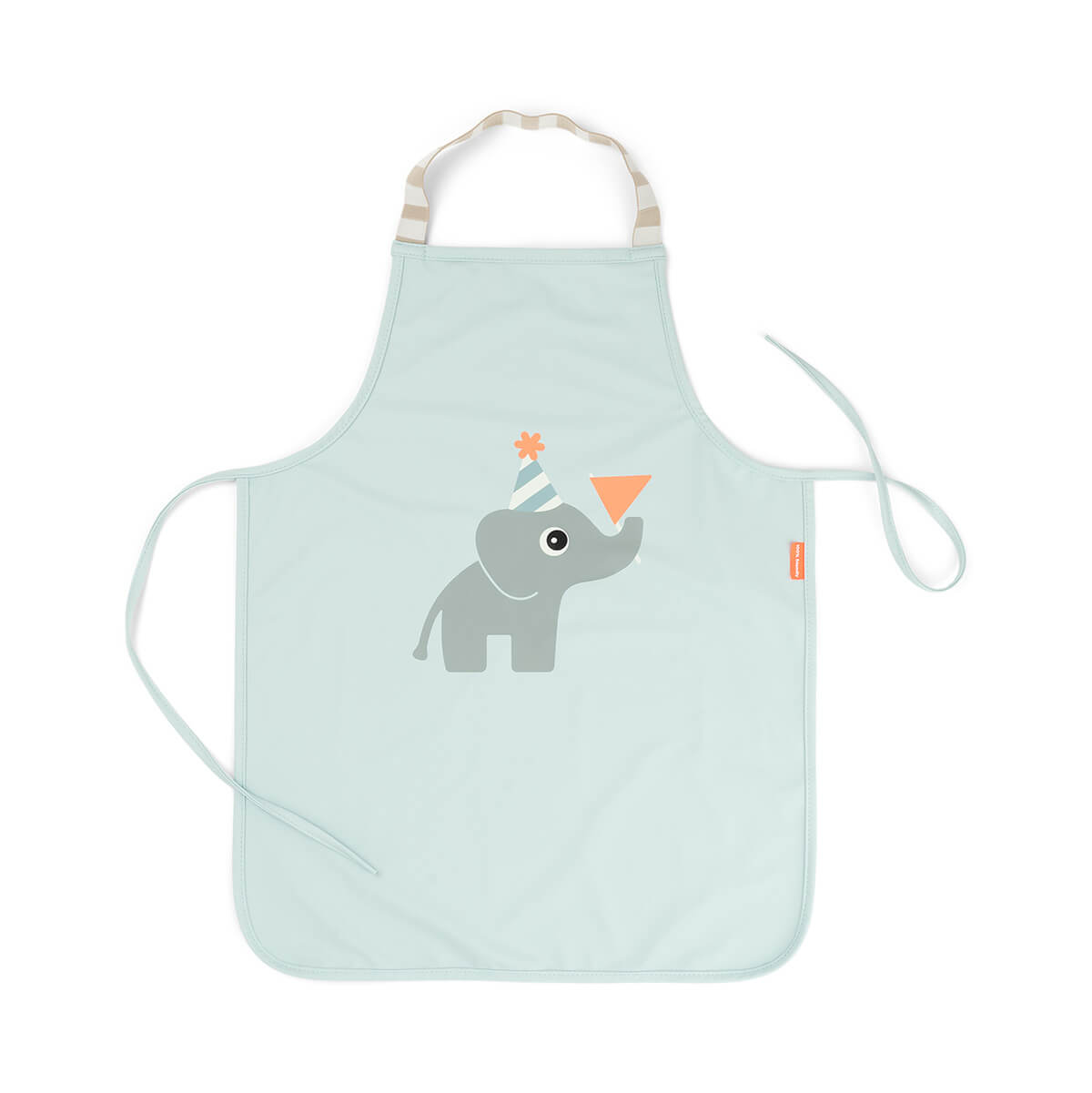 Waterproof kids apron - Celebration - Blue