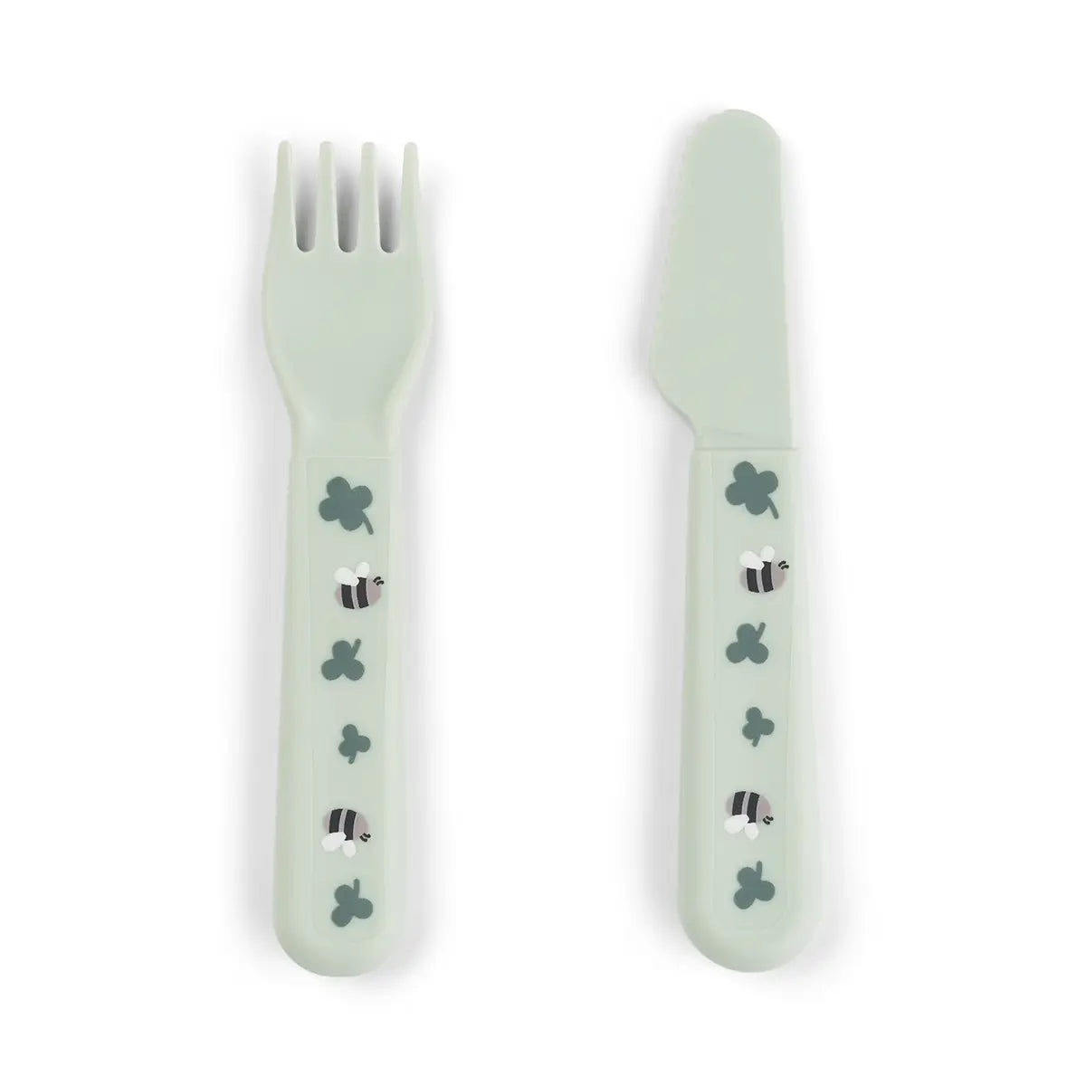 Foodie coffret repas ventouse Tiny farm Vert 