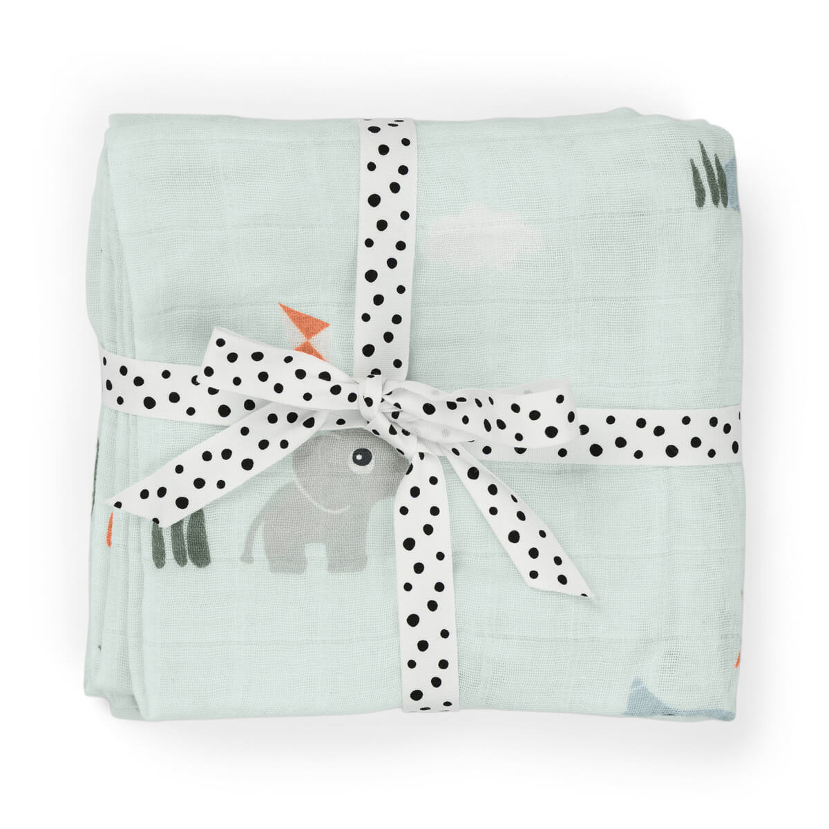 Lot de 3 langes - Playground - Bleu