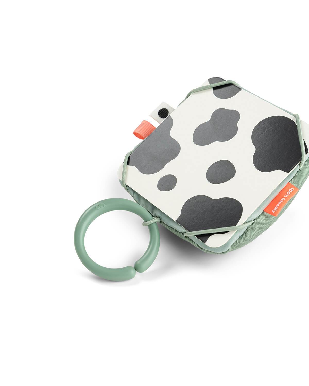 Baby-Kontrastkartenhalter - Winziger Bauernhof - Grün