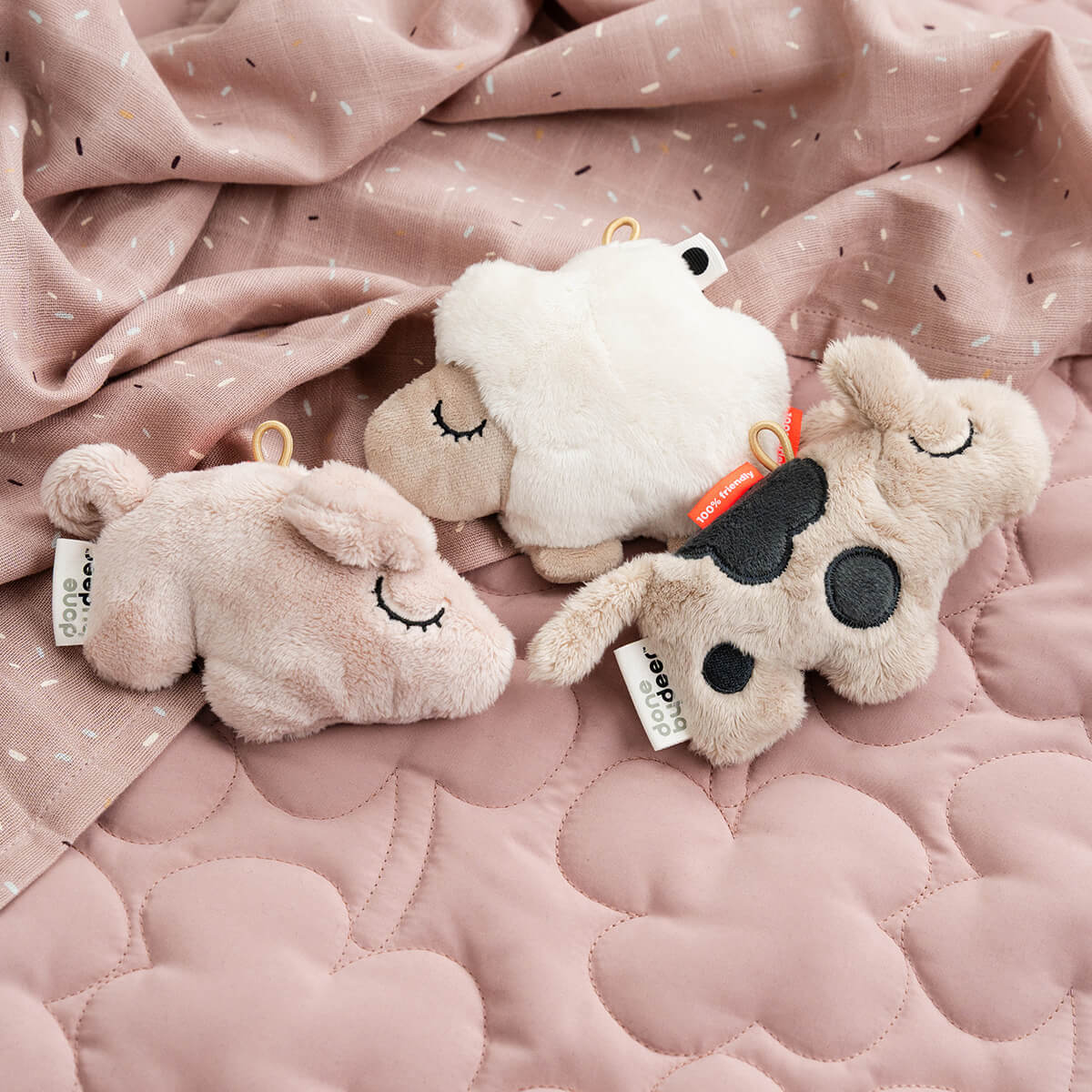 Winzige sensorische Rassel - Sheepy - Sand