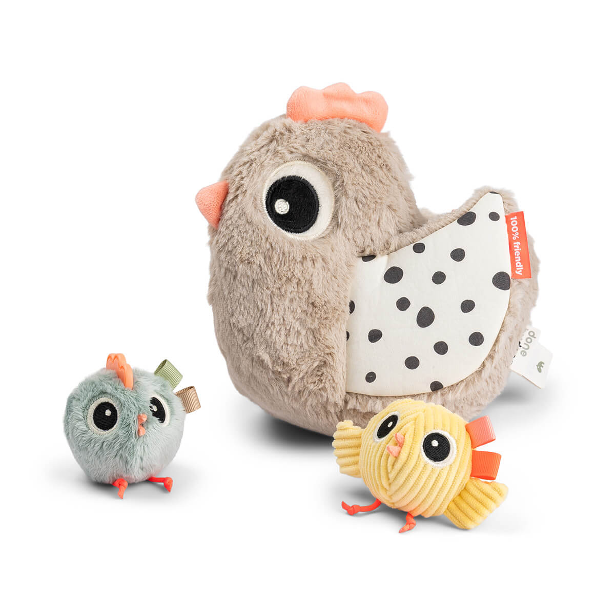 Versteckspielzeug hide&Seek - Clucky - Sand