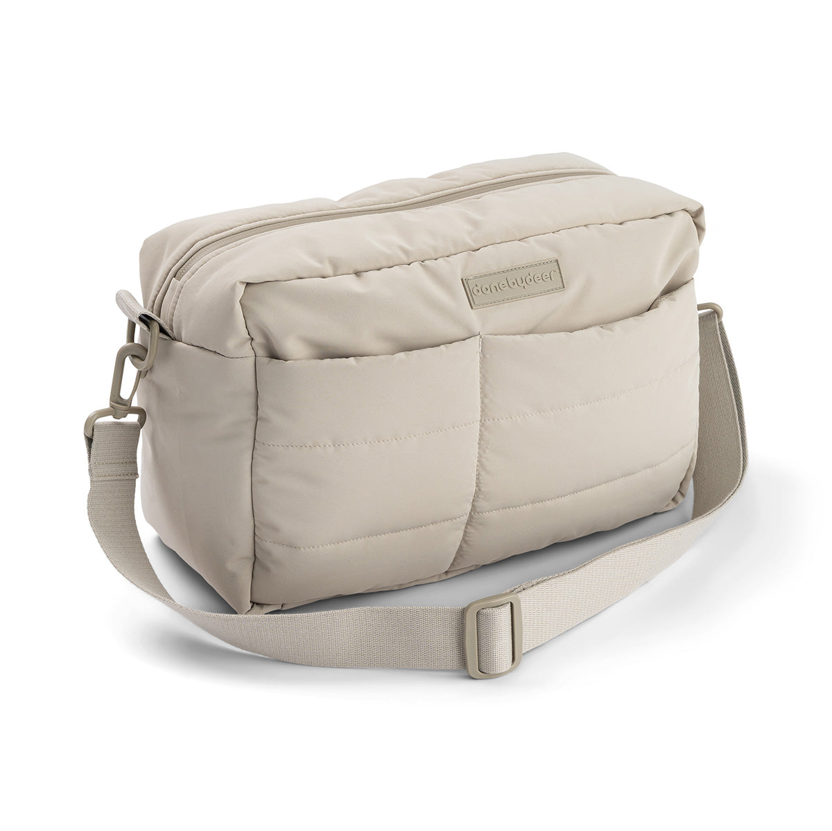 Quilted stroller bag - Sand