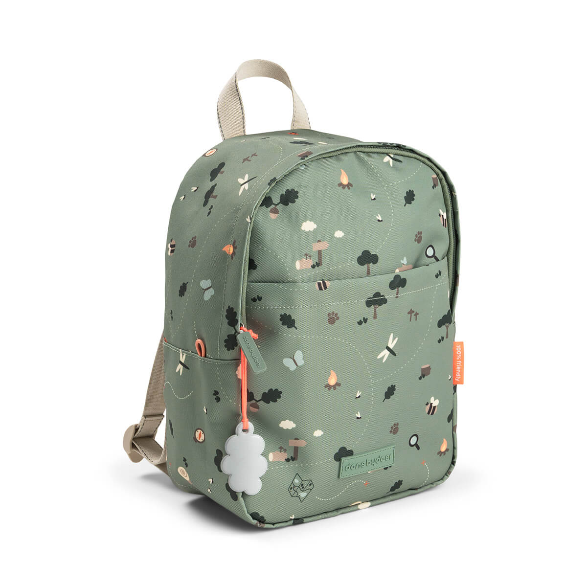 Børnerygsæk - Tiny trails - Grøn - 7,5 L