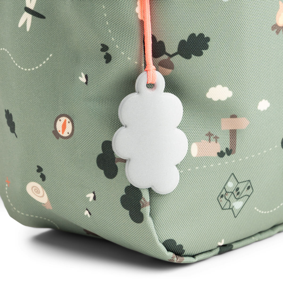 tiny trails set de mochila - 7,5 L - verde