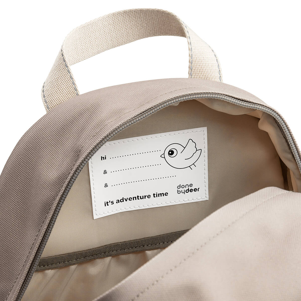Junior Rucksack - Tiny trails - Sand - 13 L