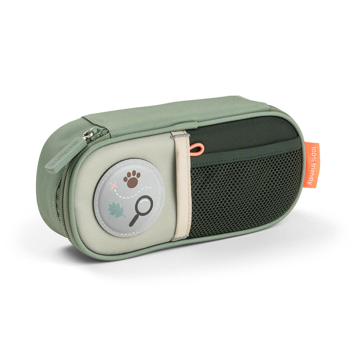 Pencil case - Tiny trails - Green