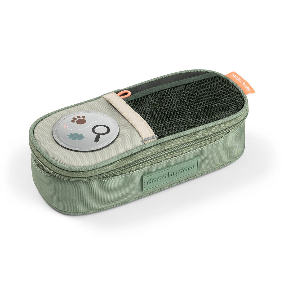 Pencil case - Tiny trails - Green