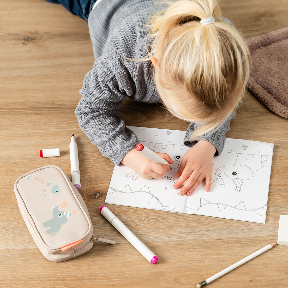 Pencil case - Celebration - Sand
