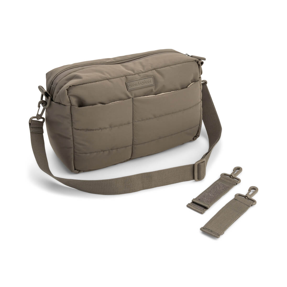 Sac de poussette matelassé - Taupe
