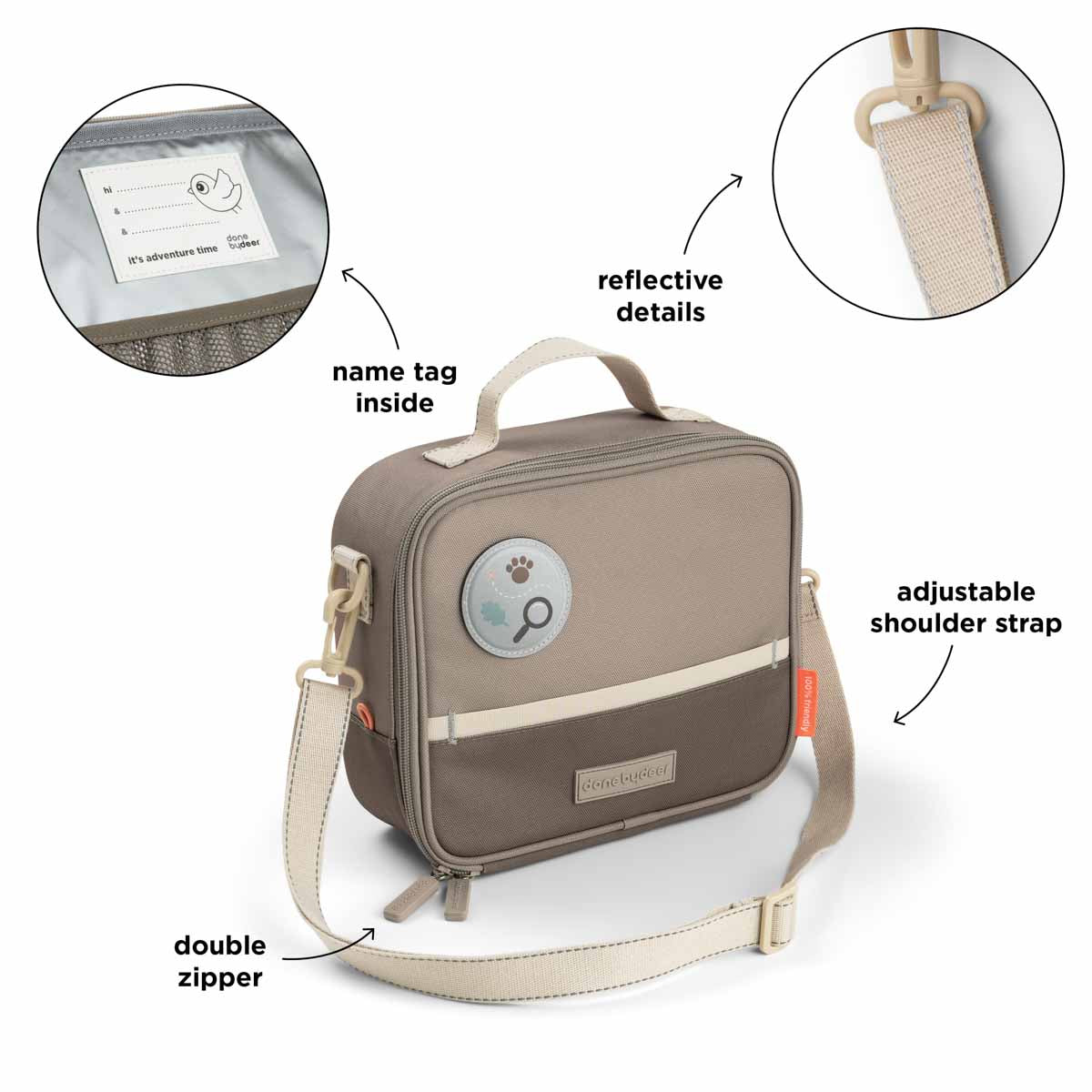 Termo madkasse – Tiny Trails – Sand – 4 L