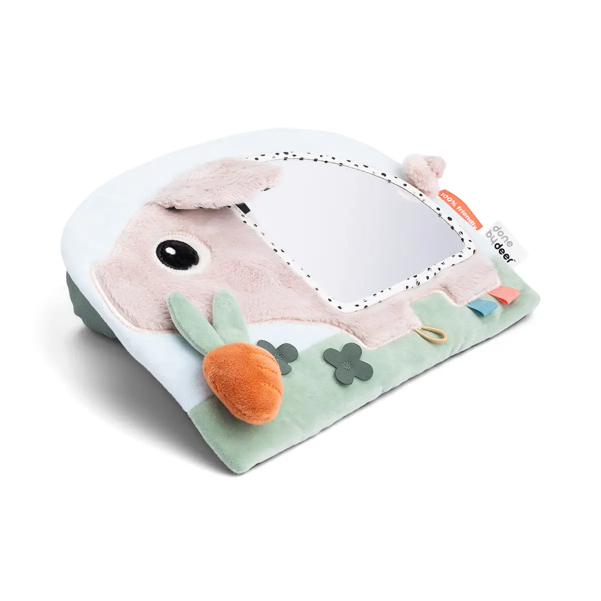 Peluche de actividades sensorial - Pigee - Rosa