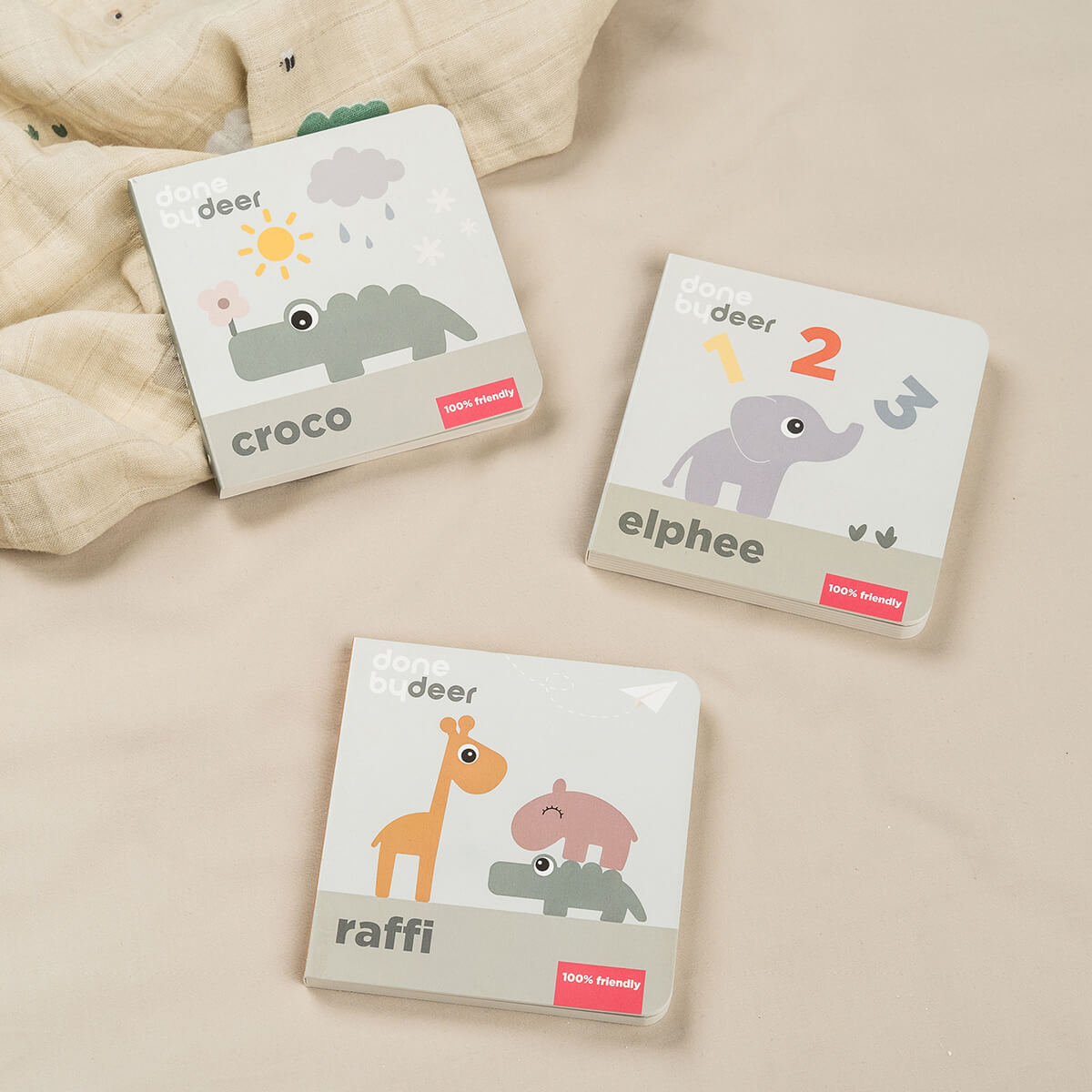 Board book Counting - Elphee - Colour mix