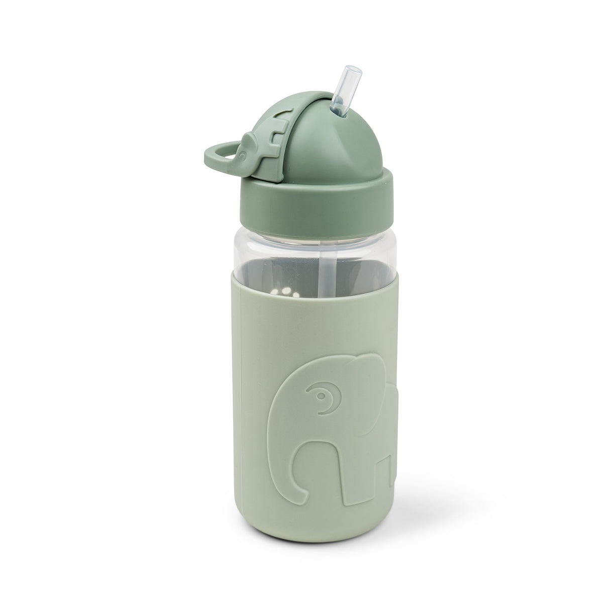 Easy-grip drikkedunk m/ sugerør - Elphee - Grøn - 350 ml