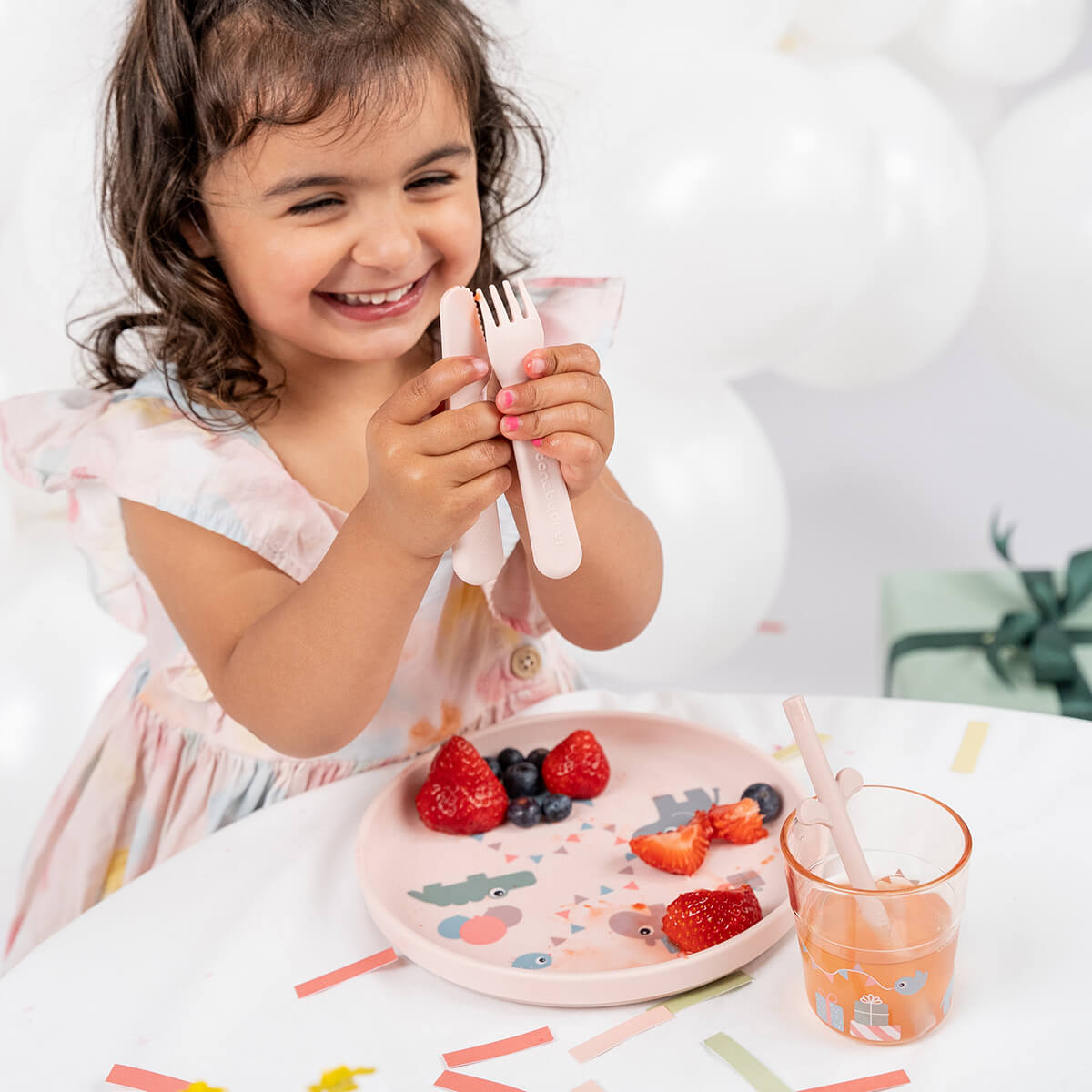 Foodie spisesæt - Celebration - Pudder
