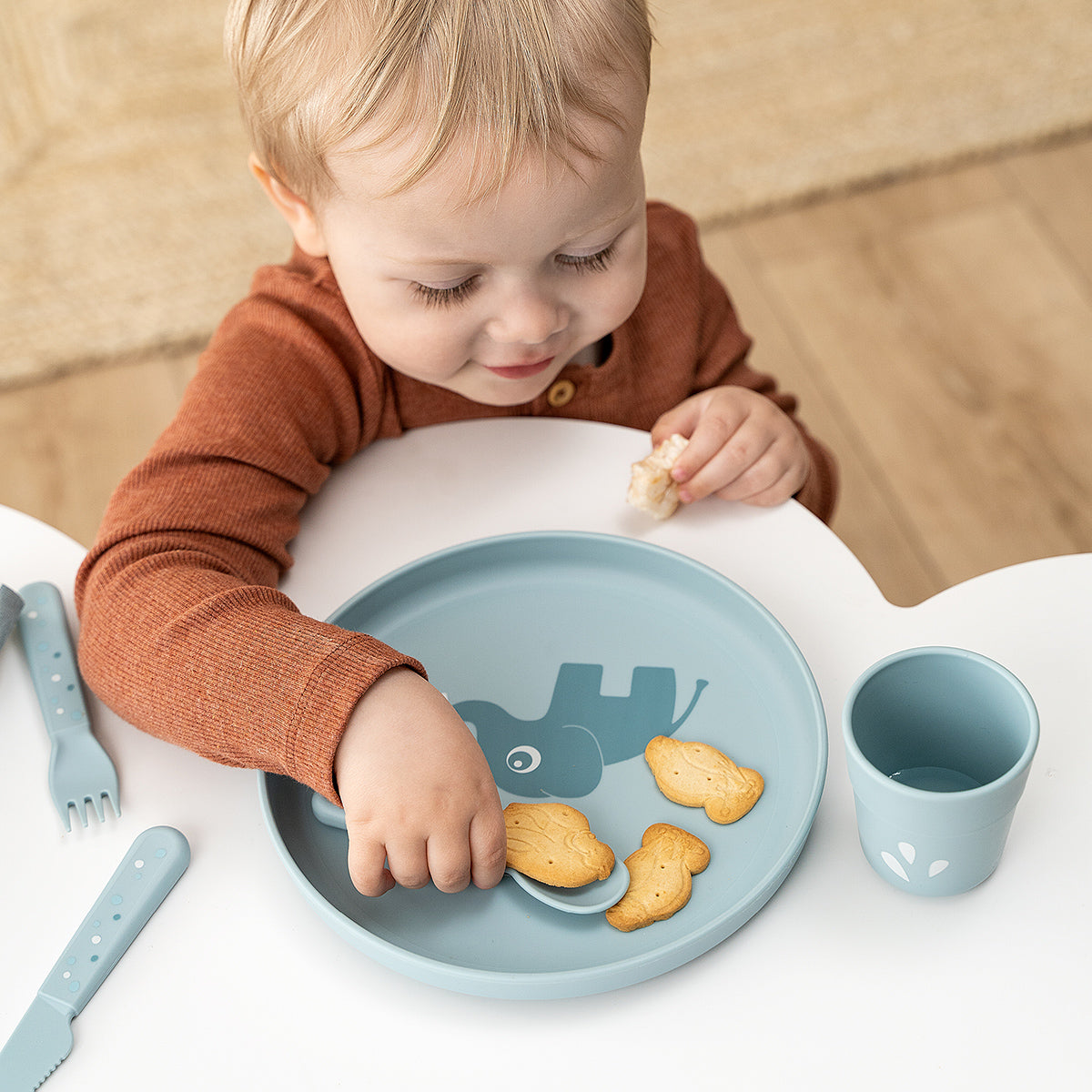 Foodie mini Trinkbecher - Elphee - Blau