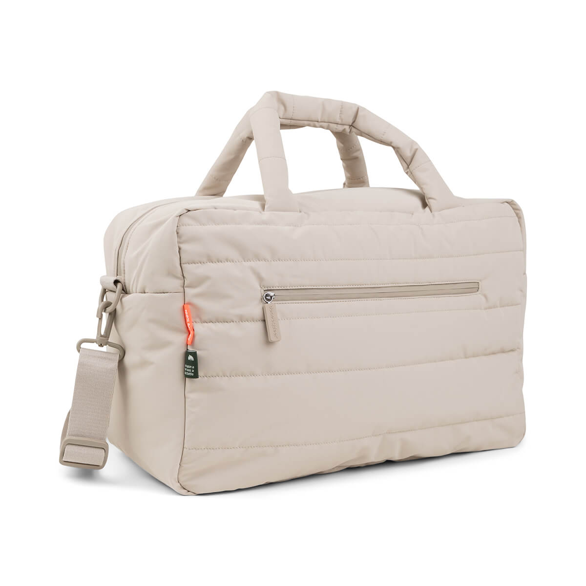 Quiltet pusletaske - Sand