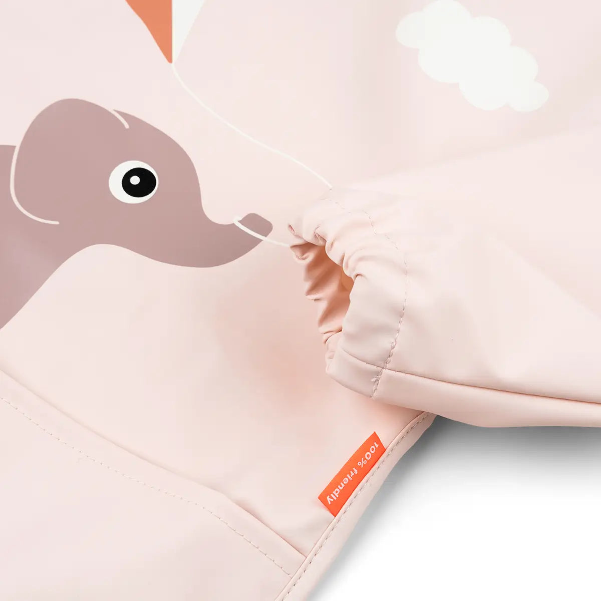 Ärmeltaschen-Lätzchen - Playground - Rosa