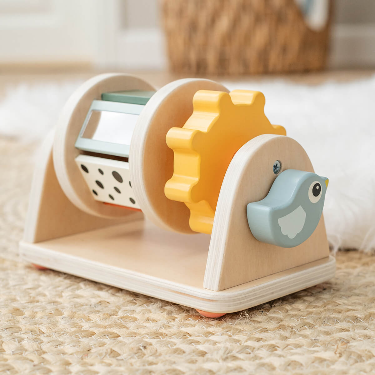 Rouleau multi sensoriel d'activité - Birdee - Multicolore