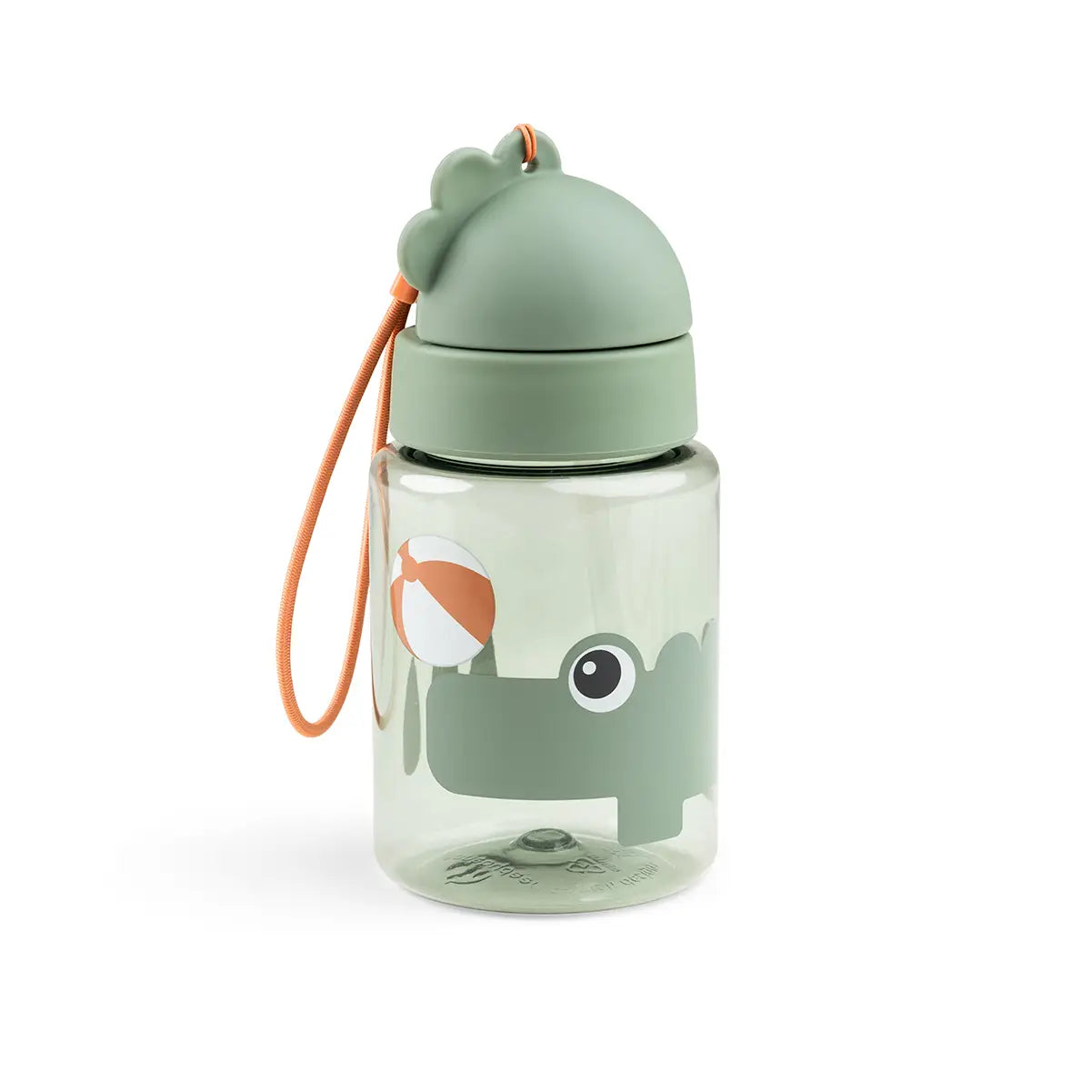Drikkedunk m/sugerør - Playground - Grøn - 280 ml