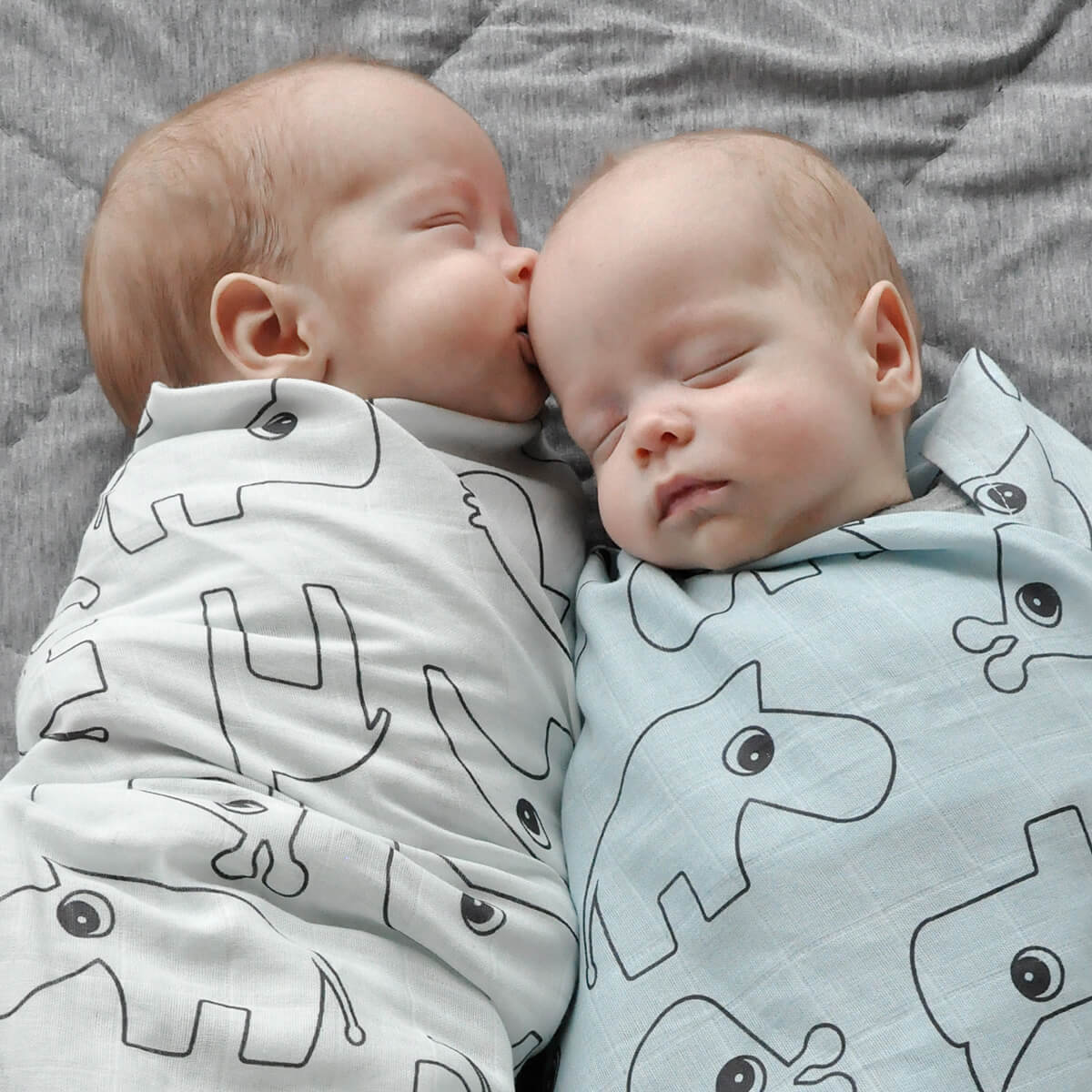 Babysvøb 2 stk. - Contour - Grå