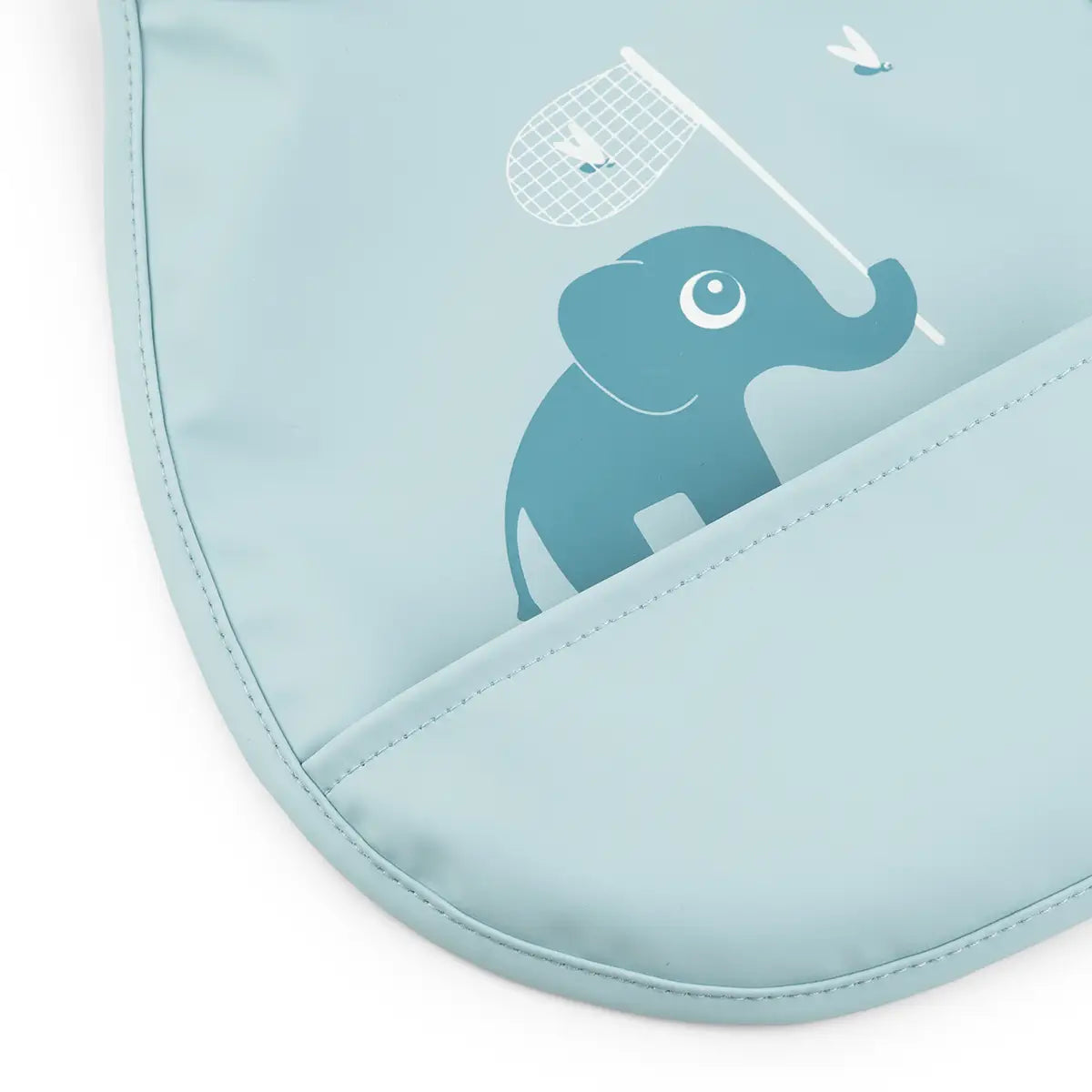 Tiny pocket bib 2-pack - Elphee - Blue