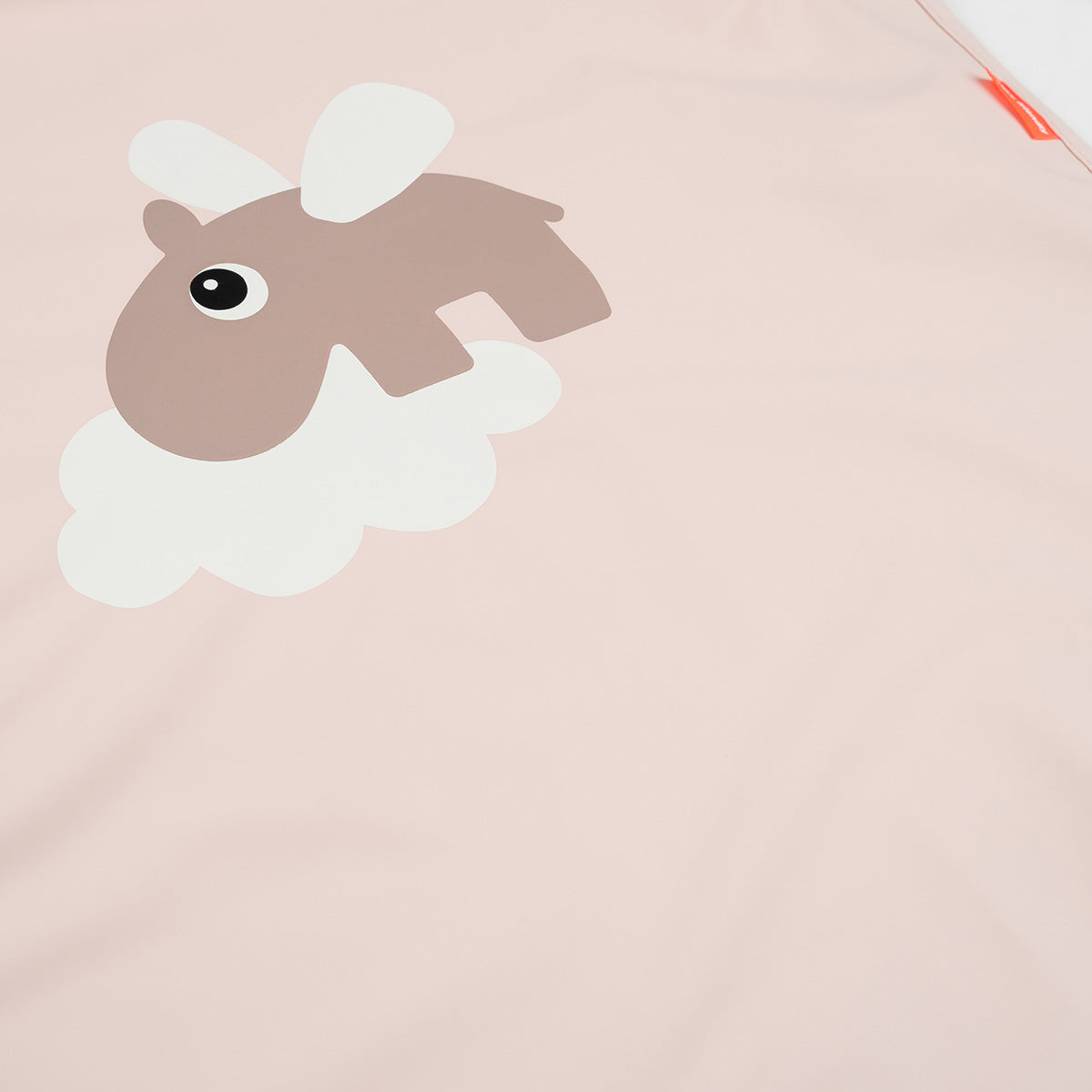 Wasserdichte Kinderschürze - Happy clouds - Rosa