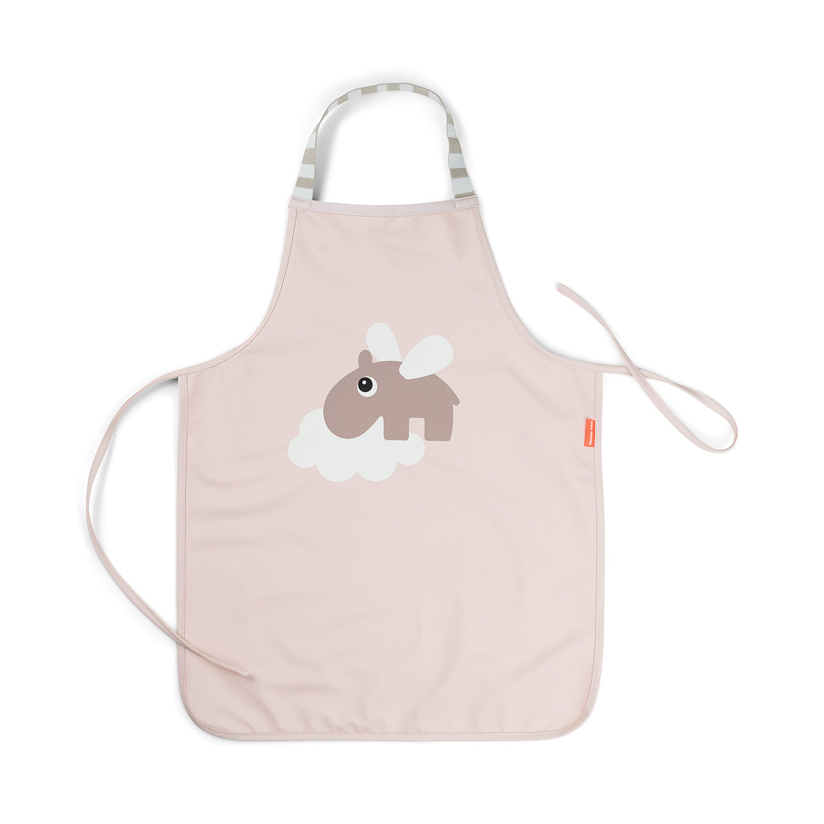 Waterproof kids apron - Happy clouds - Powder