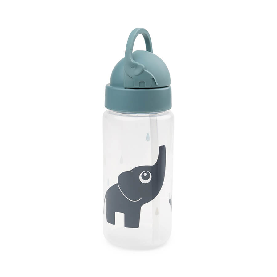 Drikkedunk m/ sugerør - Elphee - Blå - 350 ml