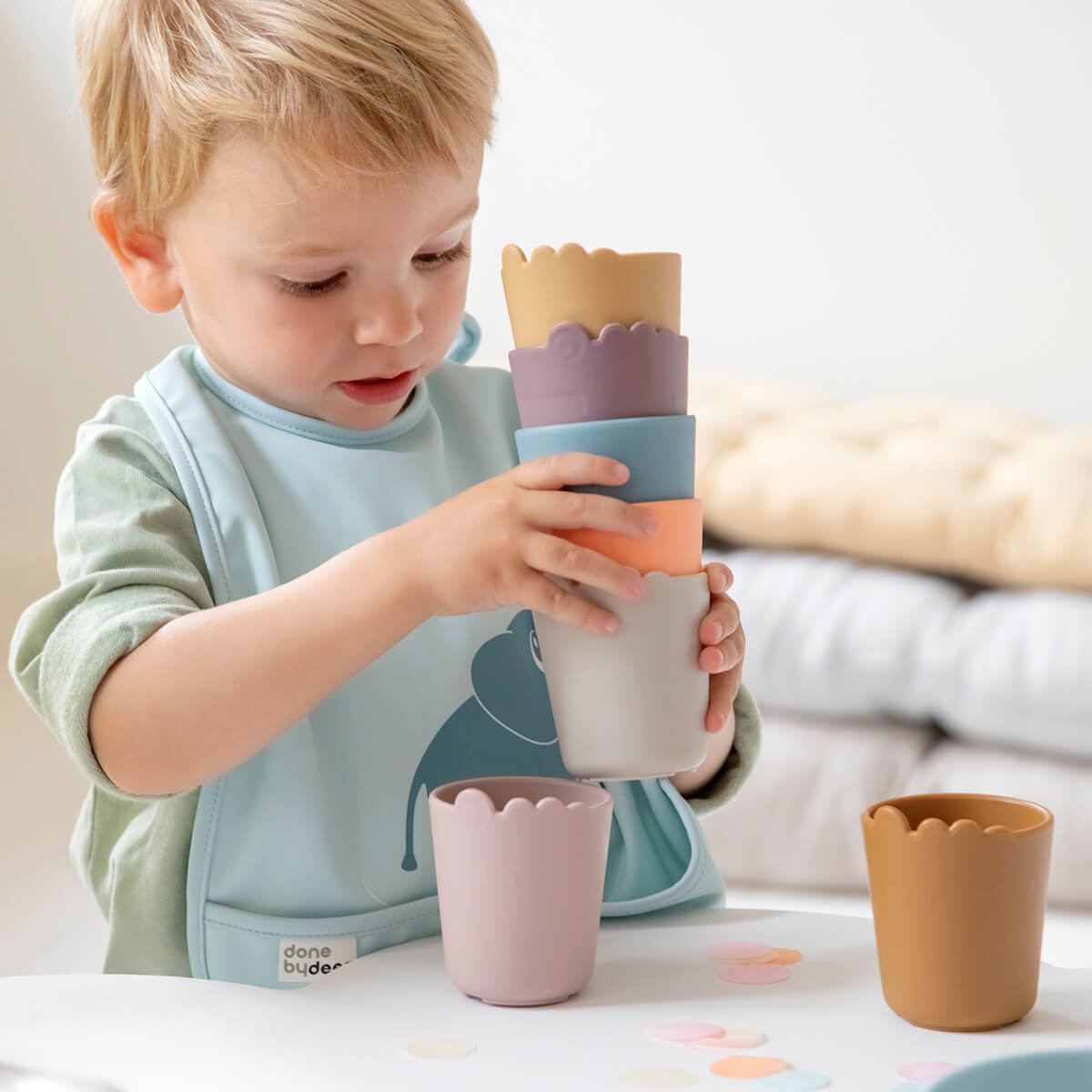 Kiddish Trinkbecher 2-er Pack - Croco - Senfgelb